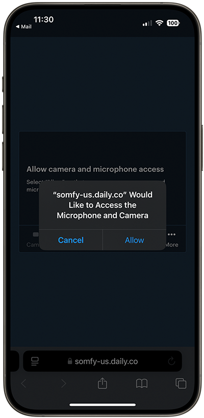 Video and Microphone Access